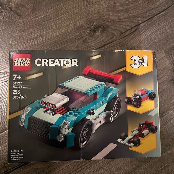 LEGO CREATOR 3 in 1: 31127 Street Racer - 258 Pieces - Picture 1 of 2